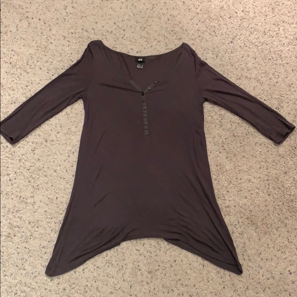 H&M Gray Tunic. Size S.